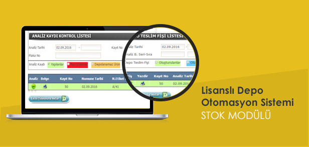 lisanslı depo